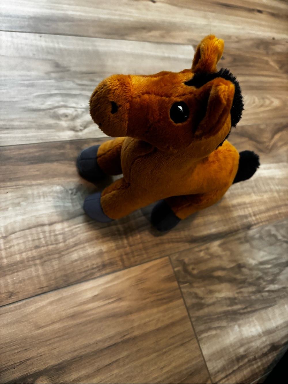 Plush Brown Horse Stuffed Animal - Soft Kids Toy Melissa & Doug